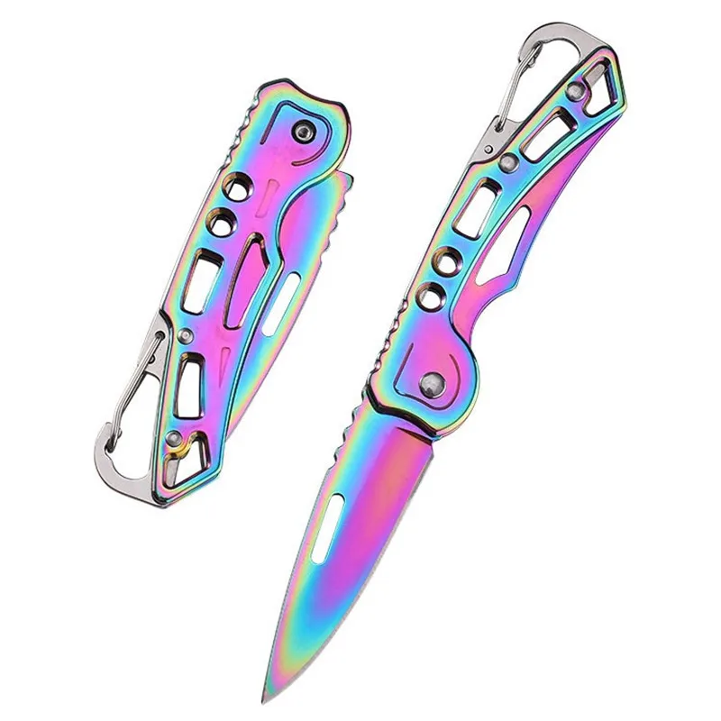 Edc Carry Pocket Knife - Нержавеющая сталь Anti-body Открытый складной нож