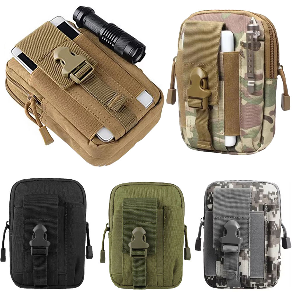 Edc Carry Box - Тактическая поясная сумка-чехол для телефона, многофункциональная,