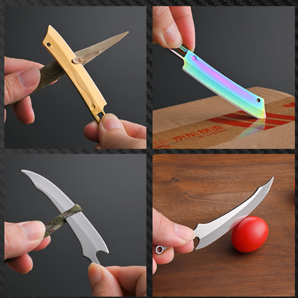 Титановый мини-нож - портативн – обзор и цена Edc Carry Pocket Knife