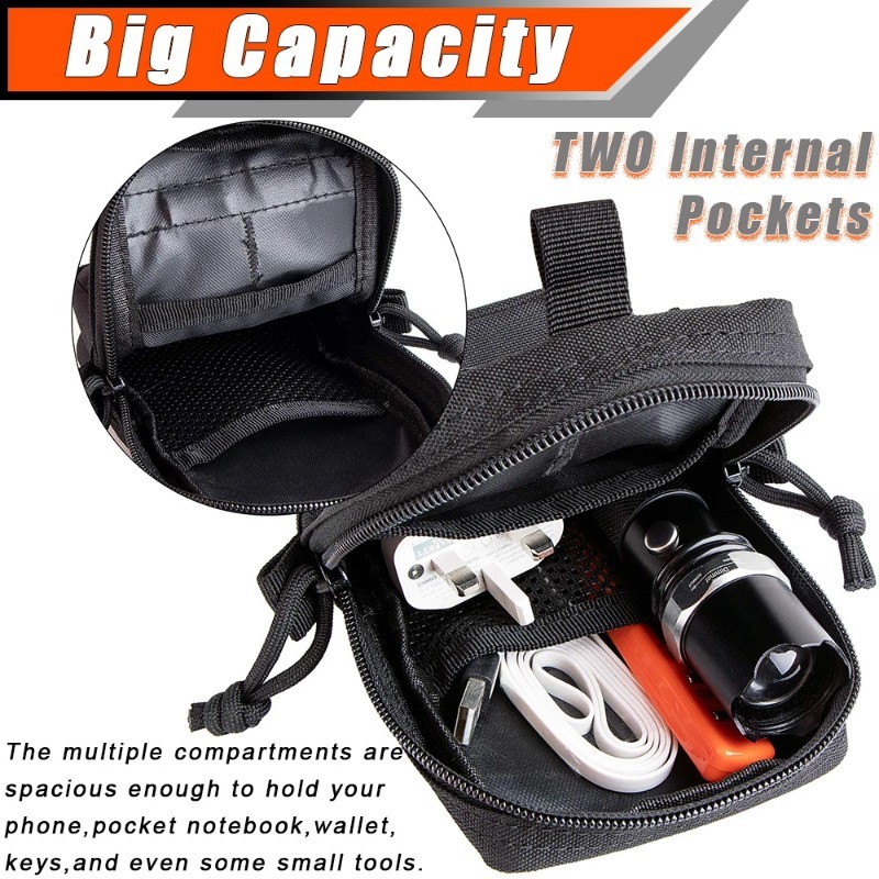 Тактическая поясная сумка MOLL – обзор и цена Edc Carry Box