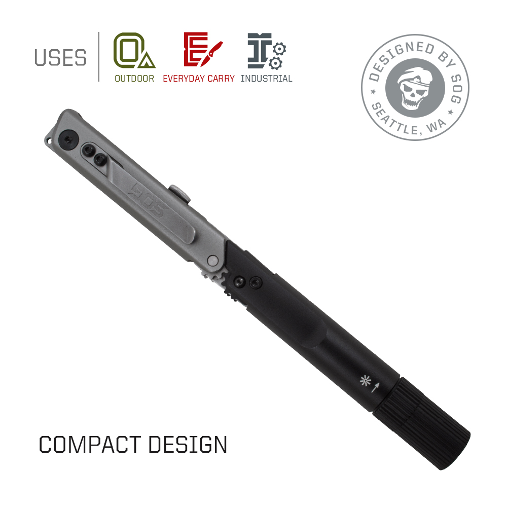 SOG BATON Q2 Мультиинструмент  – обзор и цена Edc Carry Knife